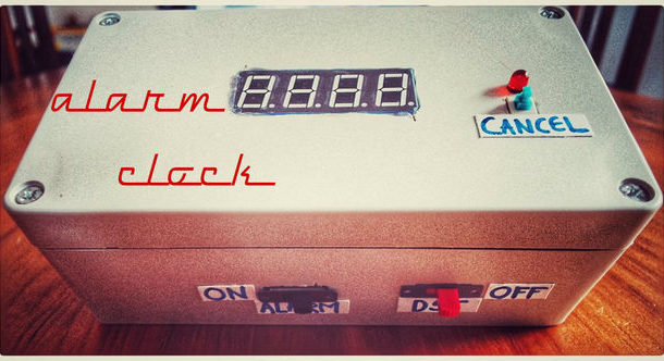 Alarm clock Using Atmega-328 and RTC