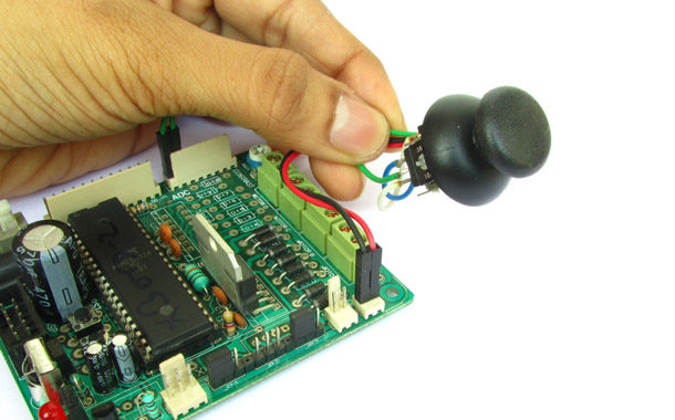 Interfacing Analog Joystick with AVR ATmega32