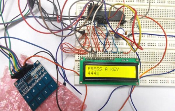 Touch Keypad Interfacing with ATmega32 Microcontroller