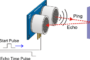 Ultrasonic range-finder with haptic feedback