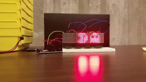 8*32 LED Matrix Display Using ATMEGA32 Microcontroller