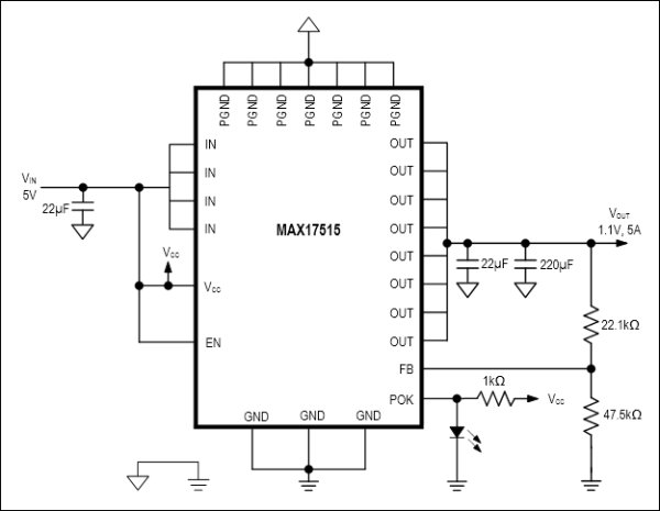 Power Module Input/output Pinout Input, High-Efficiency Power Module