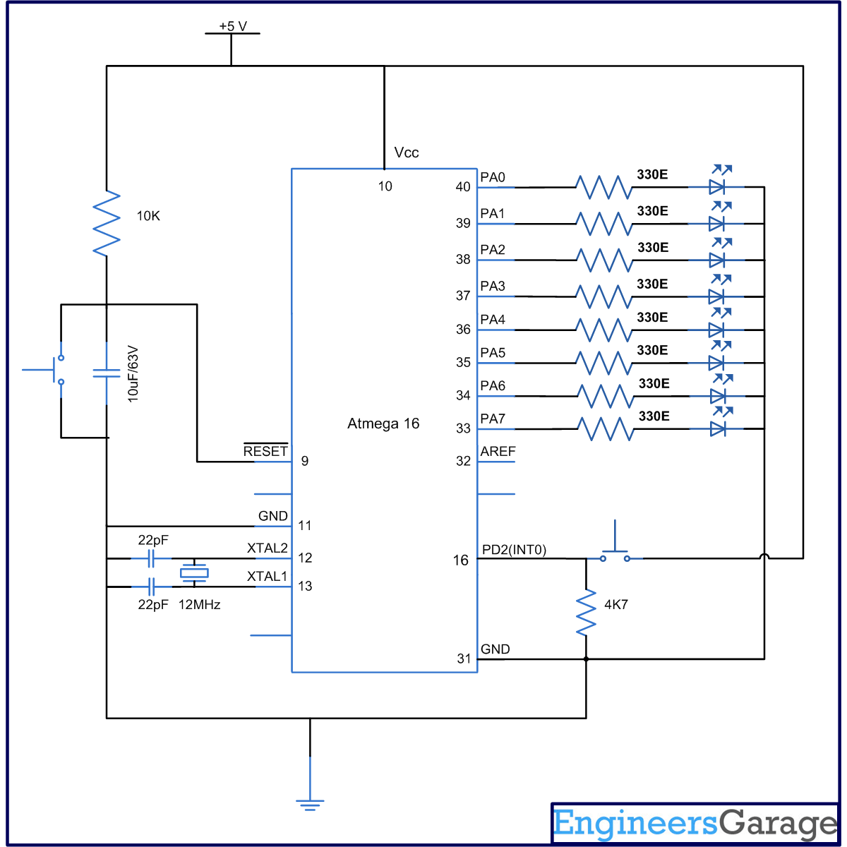 Avr Microcontroller External Interrupts Usage Guide Atmega16