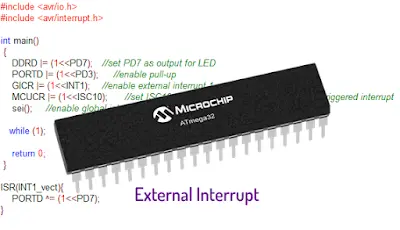 Mastering ATmega32 External Interrupt Programming Techniques