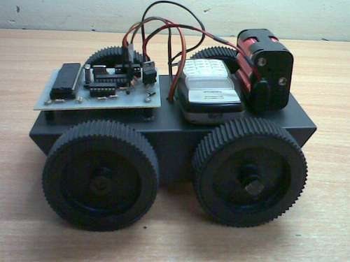 Cellphone Operated Robot Using Microcontrollers