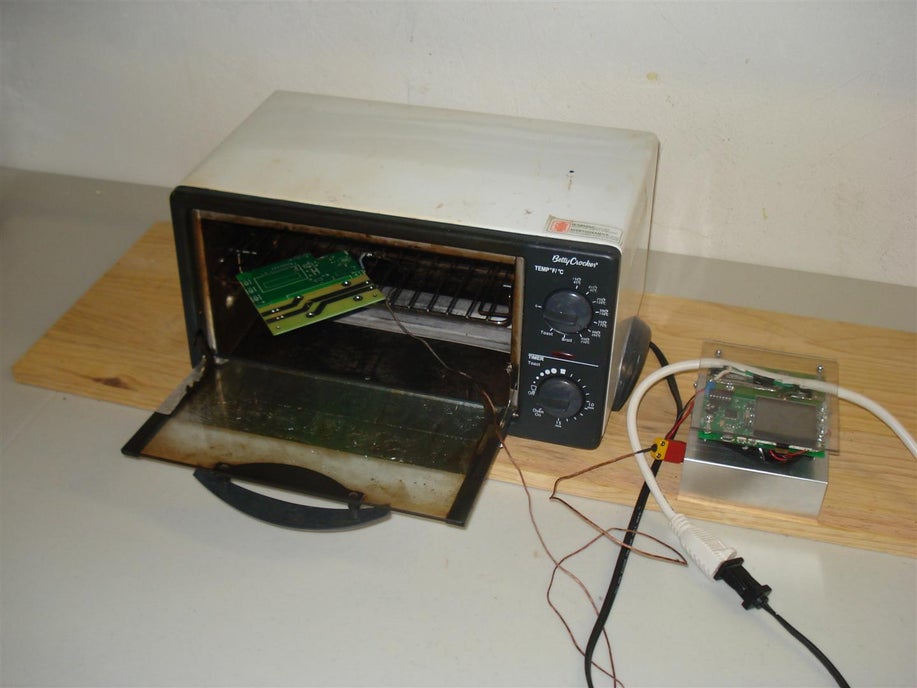 Hack a Toaster Oven for Reflow Soldering