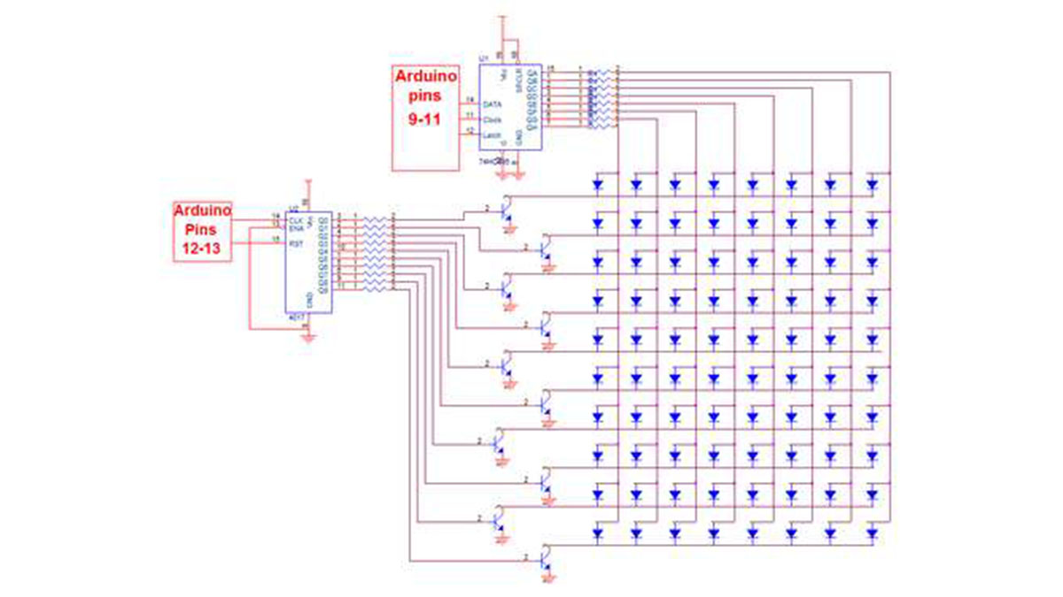 DIY| 8×8 led dot matrix box |Home made valentine's gift|arduino | Led matrix,  Arduino, Led