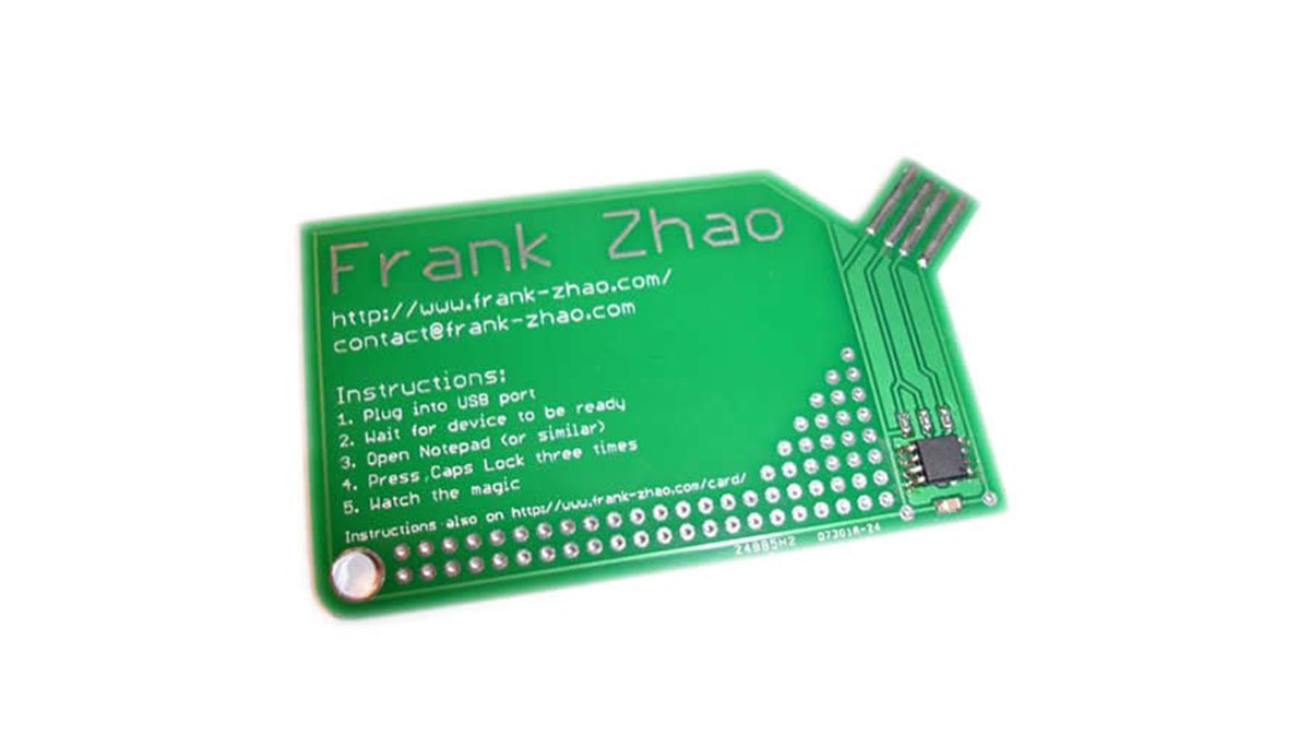 USB PCB Business Card