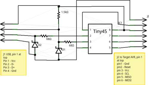 atmel spi programmer