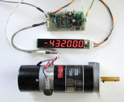DC Servomotor Controller System Meter using ATtiny2313 microcontroller