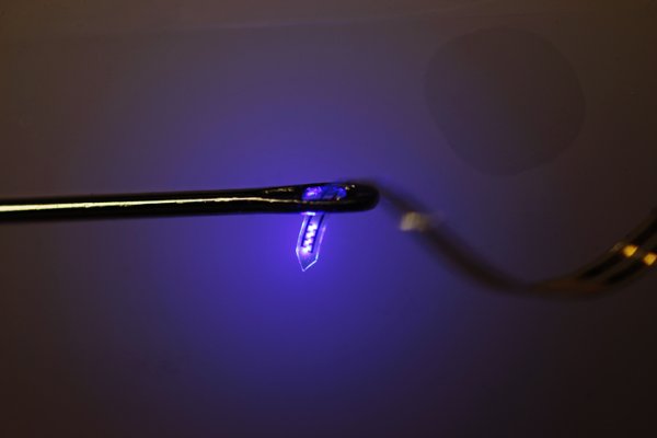 Tiny injectable LED