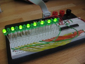 drive 595 shift registers