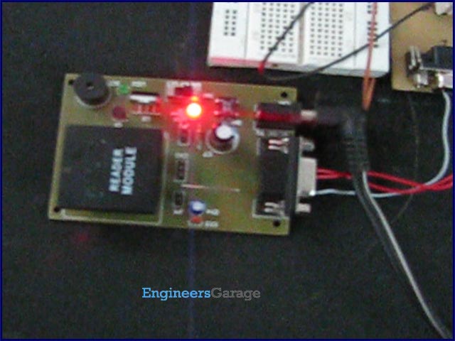 RFID interfacing with AVR microcontroller (ATmega16) using interrupts