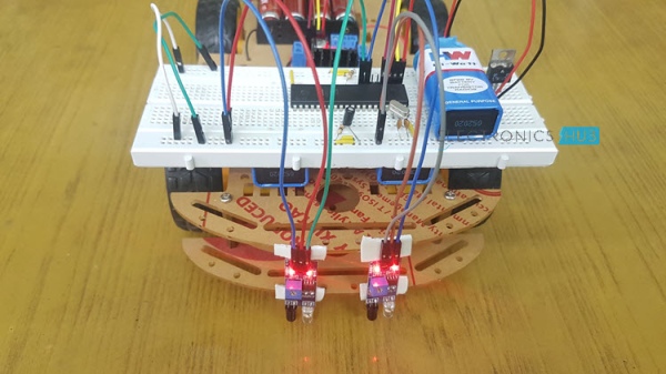 Line Follower Robot using Microcontroller