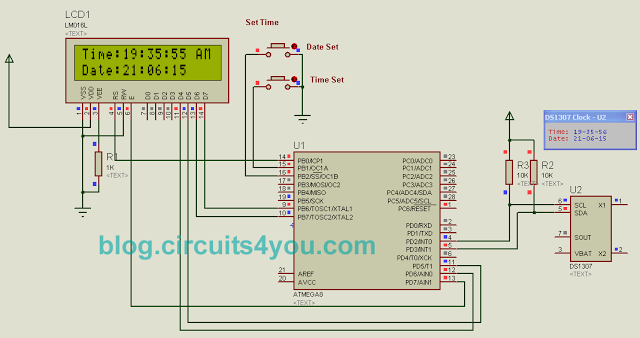 ds1307 codevisionavr