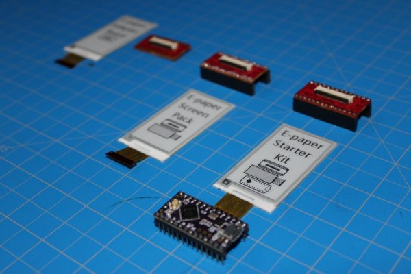 E-paper Shield Kit for the Teensy