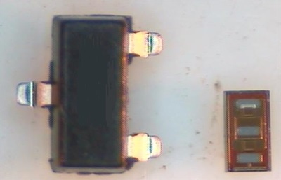 FemtoFET – 20V 500mA 0.6×0.7mm MOSFET From TI