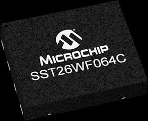 SST26WF064C – Low voltage 64 Megabit SuperFlash® Memory Device From Microchip