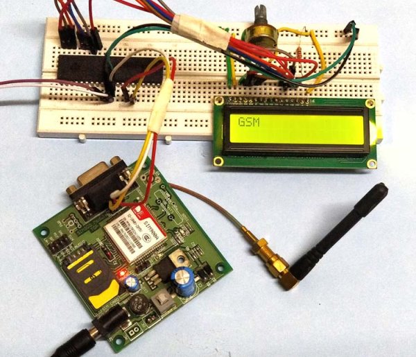 Interfacing GSM Module with AVR Microcontroller Send and Receive Messages
