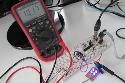 UV Sensor ML8511 AVR Atmega library