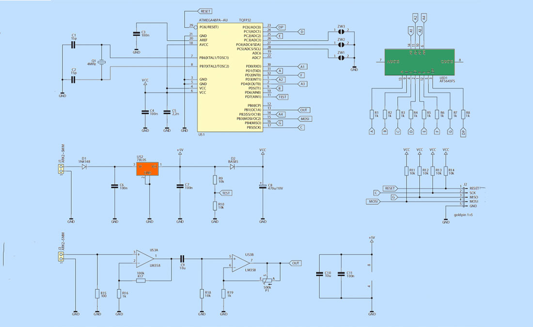 ATMEGA48 ASM-010 SCHEMATIC DIAGRAM
