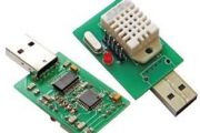 THERMOMETER HYGROMETER CIRCUIT USB DHT22 ATMEGA8