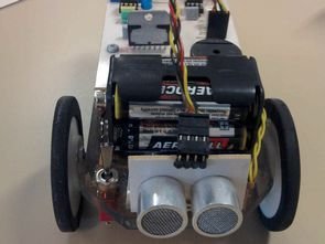 at89c2051 l298 ultra sonik supurge robotu