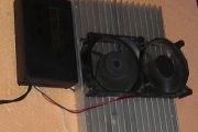 WITH PELTIER MINI REFRIGERATOR CIRCUIT ATMEGA8 DS18S20