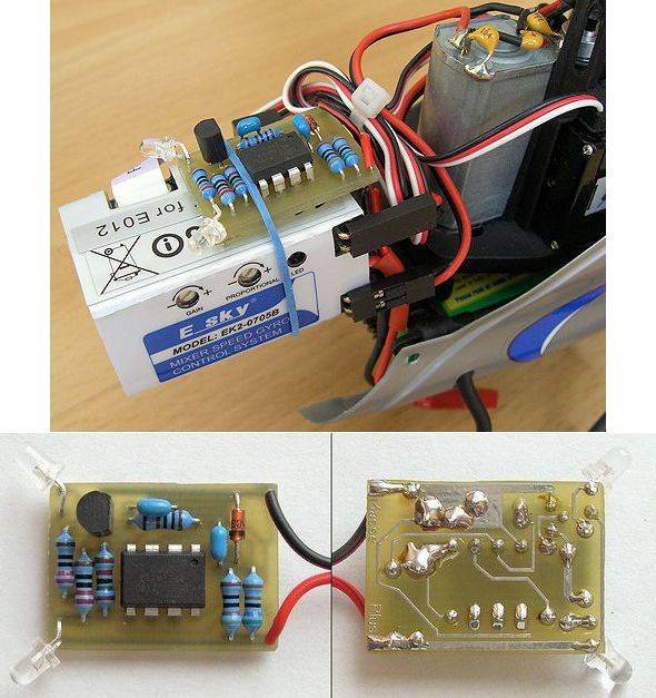 protection circuit battery protected deep discharge model helicopters
