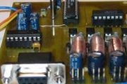 4 CHANNEL PWM CONTROL CIRCUIT VISUAL BASIC RS232 AT89C2051