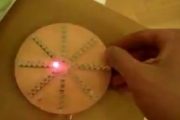 64 LED PROPELLER EFFECT CIRCUIT ATMEGA8