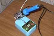 220V SOLDERING IRON TEMPERATURE CONTROL WITH AT89C2051 LED DISPLAY