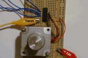 AT89S52 LCD DISPLAY STEPPER MOTOR CONTROL EXAMPLE