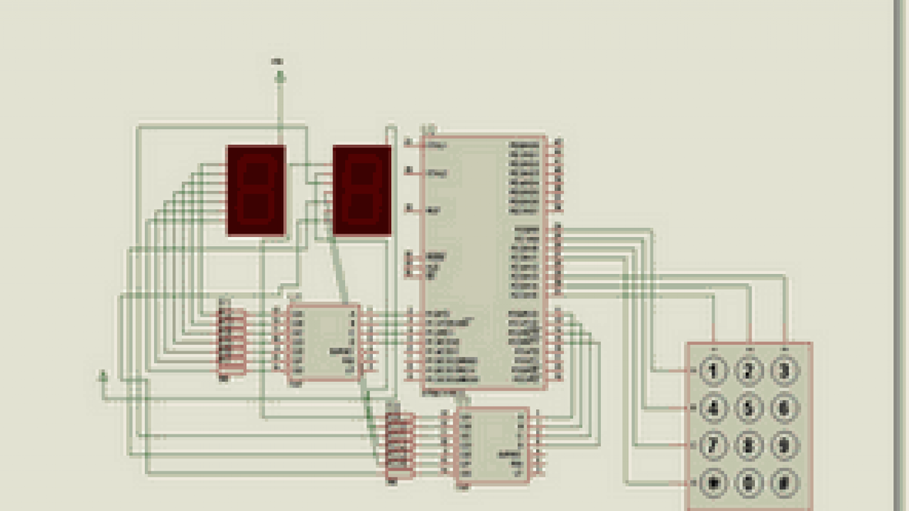 Microcontroller 8051 Based Mini Projects Circuit Diagram - Circuit Diagram