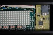 ATMEGA128 MMC CARD SUPPORTED 3-COLORS LED SIGN MESSAGE BOARD