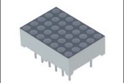 AT89C51 5X7 LED MATRIX APPLICATION