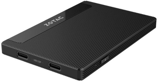 ZOTAC ZBOX PICO PI225 GK IS A MINI PC ABOUT THE SIZE OF A 2.5″ SSD