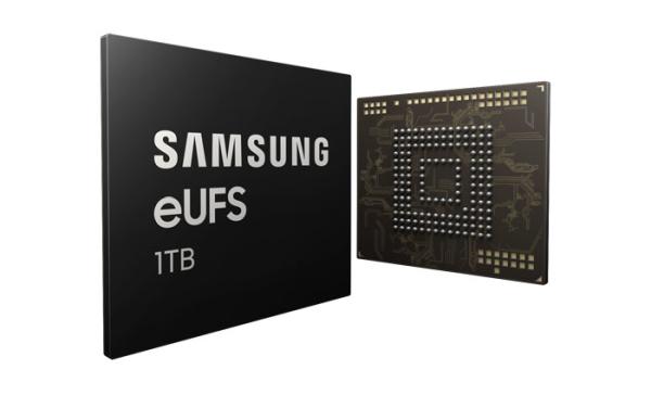 Samsung Breaks Terabyte Threshold for Smartphone Storage with eUFS