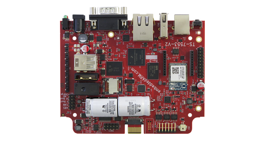 TS 7553 V2 – IOT READY SBC WITH RELIABLE STORAGE CELL MODEM XBEE POE