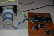 AT89C51 L293D DC MOTOR WITH DOOR CONTROL CIRCUIT