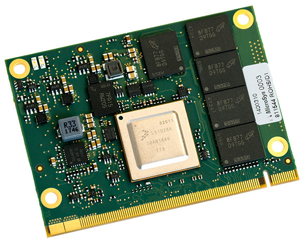 MICROSYS ELECTRONICS NEW MODULE AND SBC FEATURES NXP’S CORTEX A72 BASED LS1028A