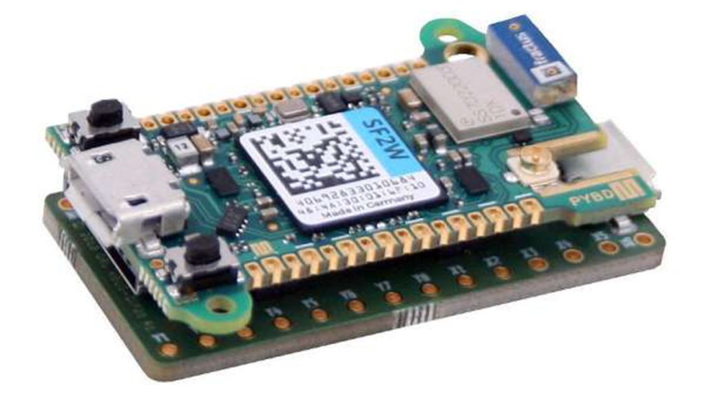 Pyboard D Series MicroPython Board Features STM32F7 MCU WiFi and Bluetooth