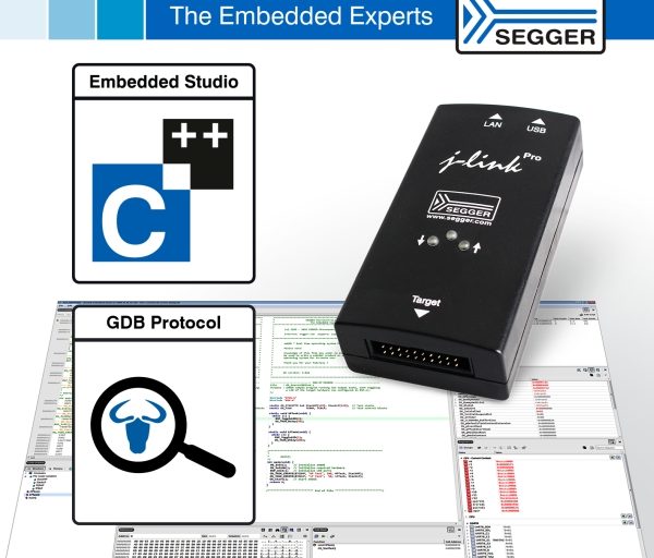 SEGGER EMBEDDED STUDIO ADDS SUPPORT FOR 3RD PARTY DEBUG PROBES VIA GDB PROTOCOL