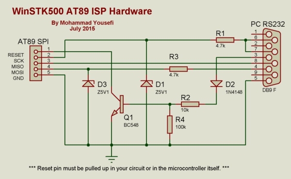 atmega spi programmer