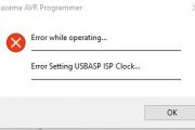 Firmware Upgrade for USBASP Clone - Fixing Error Setting USBASP ISP Clock