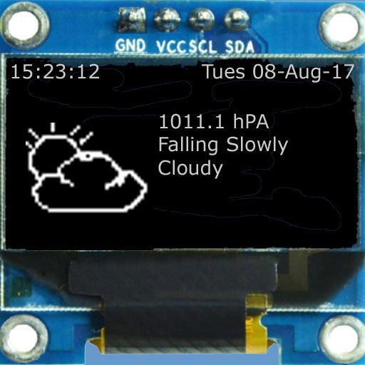 ESP32/ESP8266 Weather Forecaster/Predictor