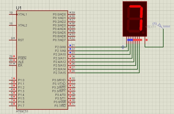 Interfacing 8051 Microcontroller With 7 Segment Display