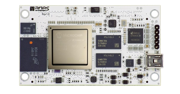 M100PFS – POLARFIRE RISC V SOC FPGA MODULE 1