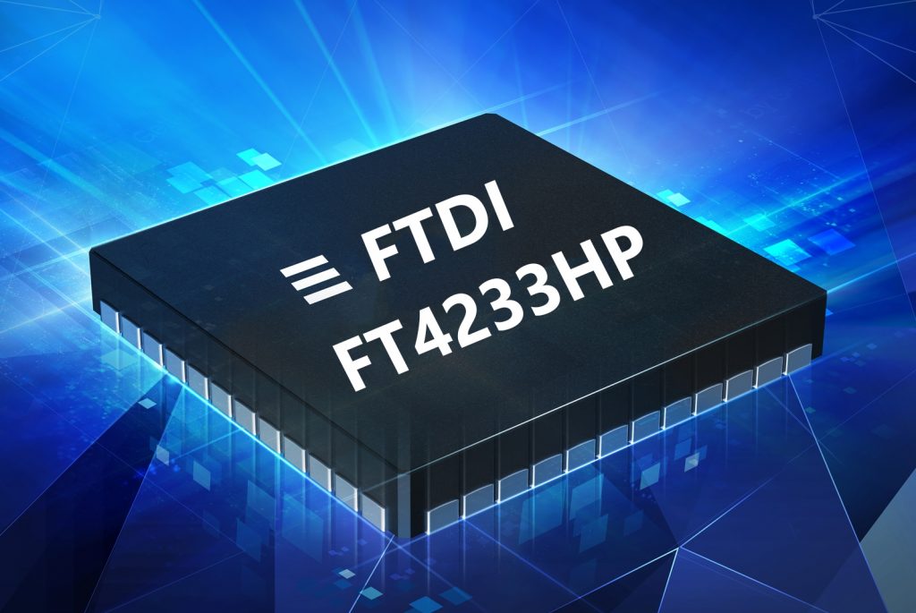 FTDI LAUNCHES DUAL QUAD CHANNEL USB TO UART MPSSE BRIDGE ICS WITH BUILT IN TYPE C PD CONTROLLERS