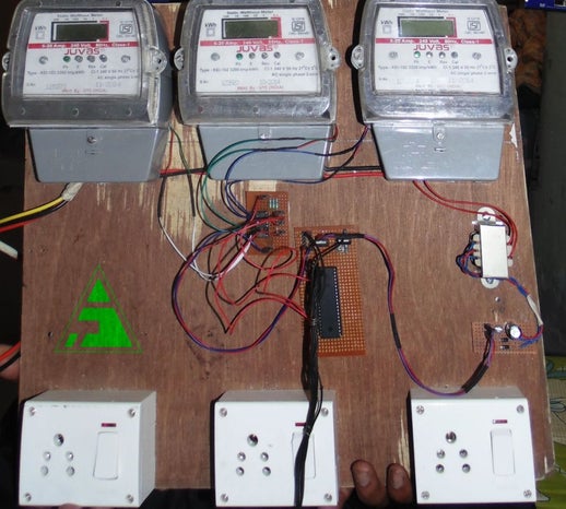 Wireless Energy Meter With Load Control